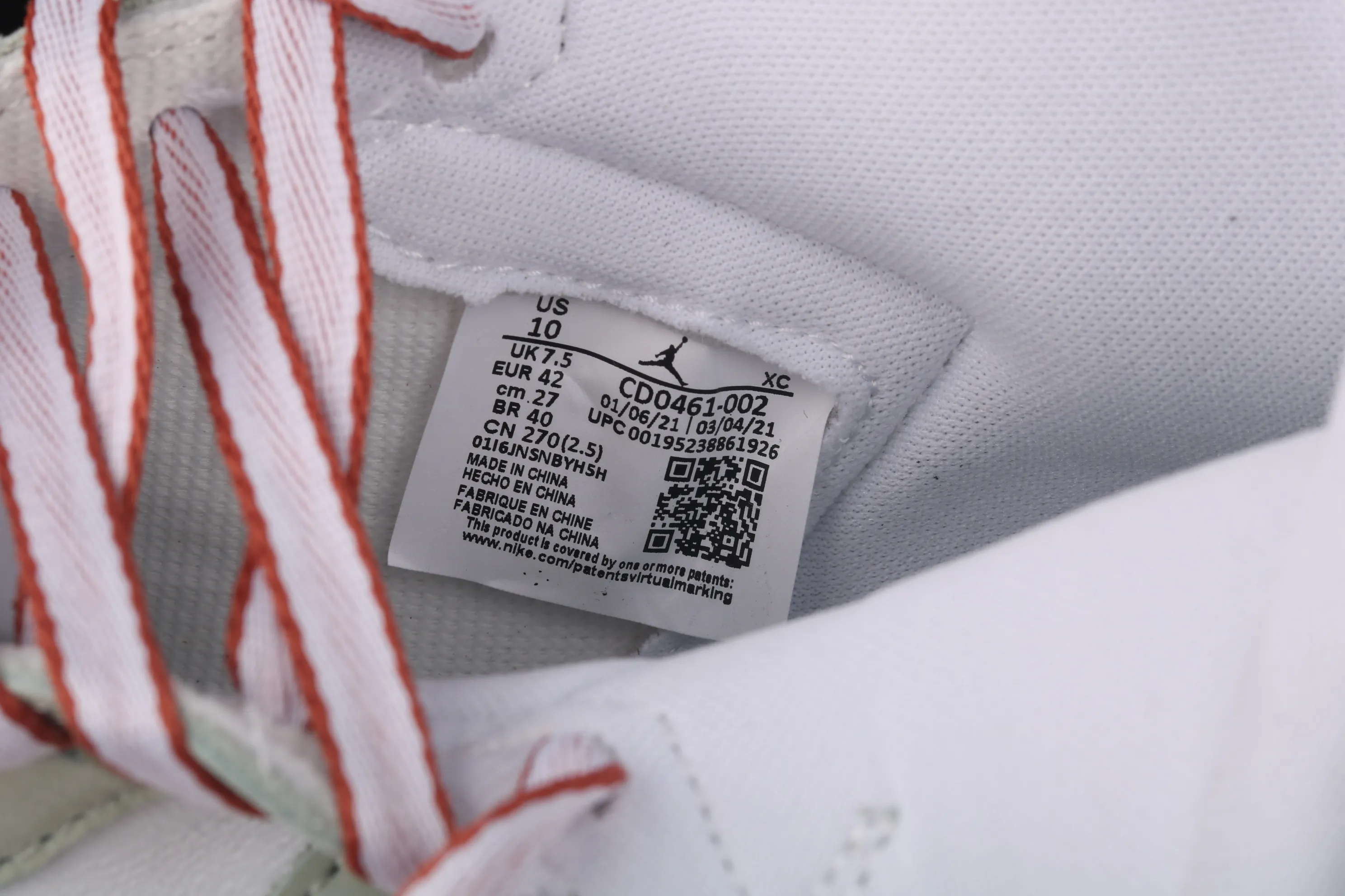 All categories Air Jordan Jordan series basketball shoes Air Jordan 1 High L version Air Jordan 1 Retro Hi AJ1 Joe 1 high top aqua blue CD0461-002